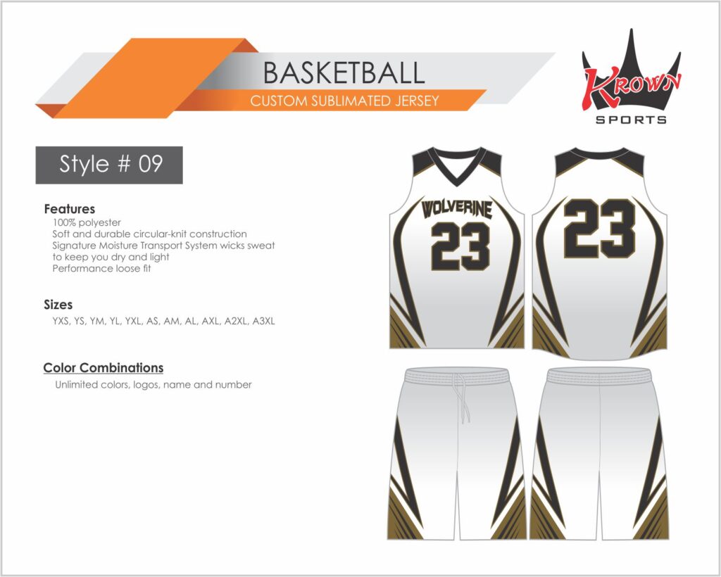 Wolverine Basketball Kit