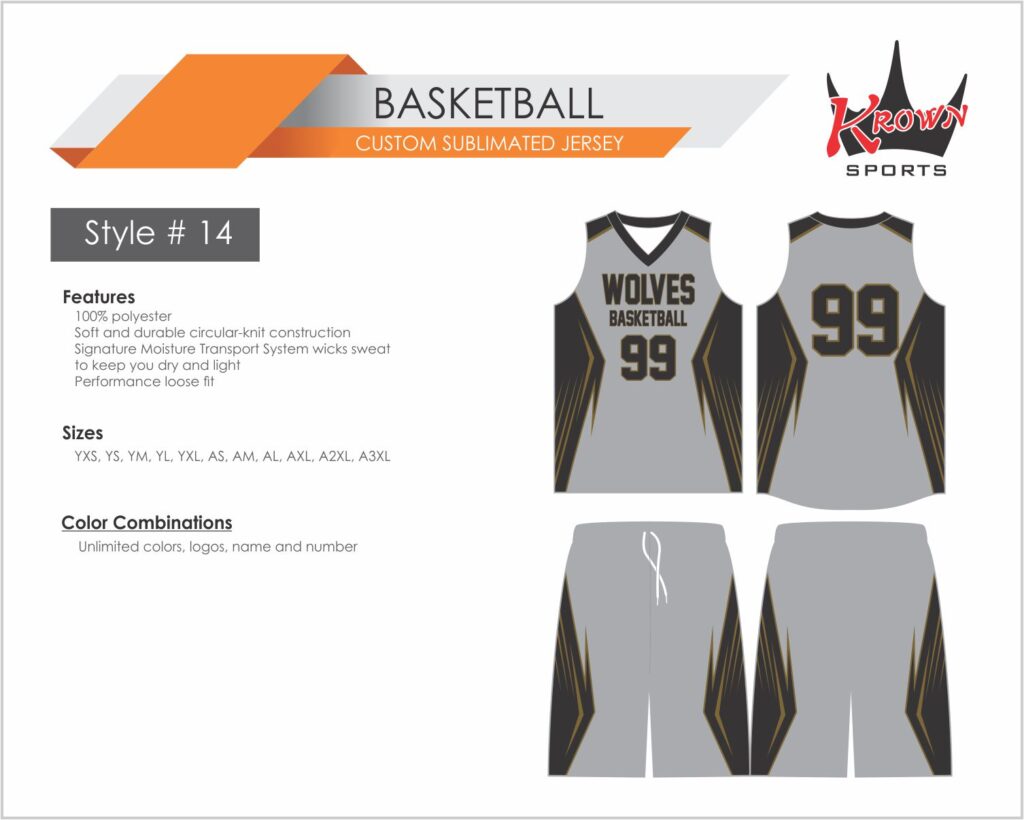 Wolves Basketball Kit