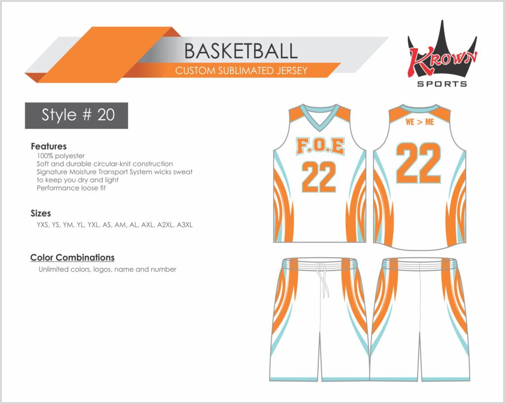 F.O.E. Basketball Kit.
