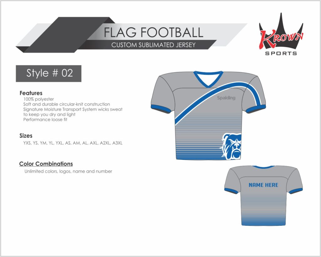 Spalding Flag Football Jersey
