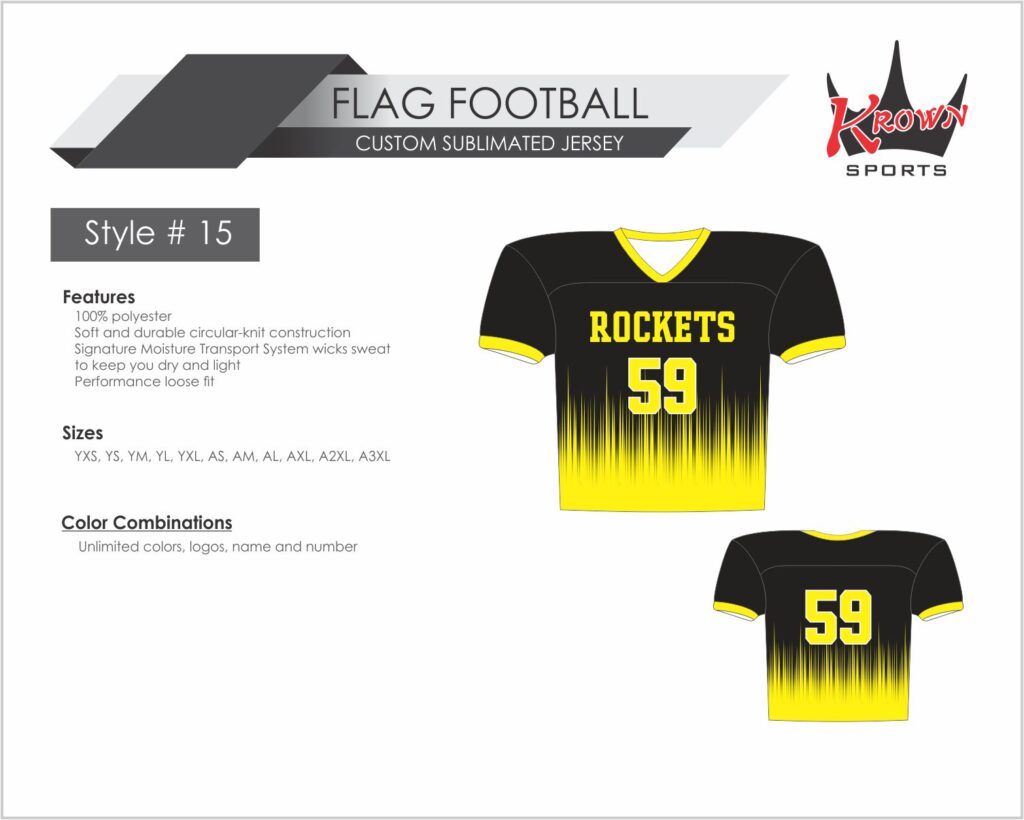 Rockets Flag Football Jersey