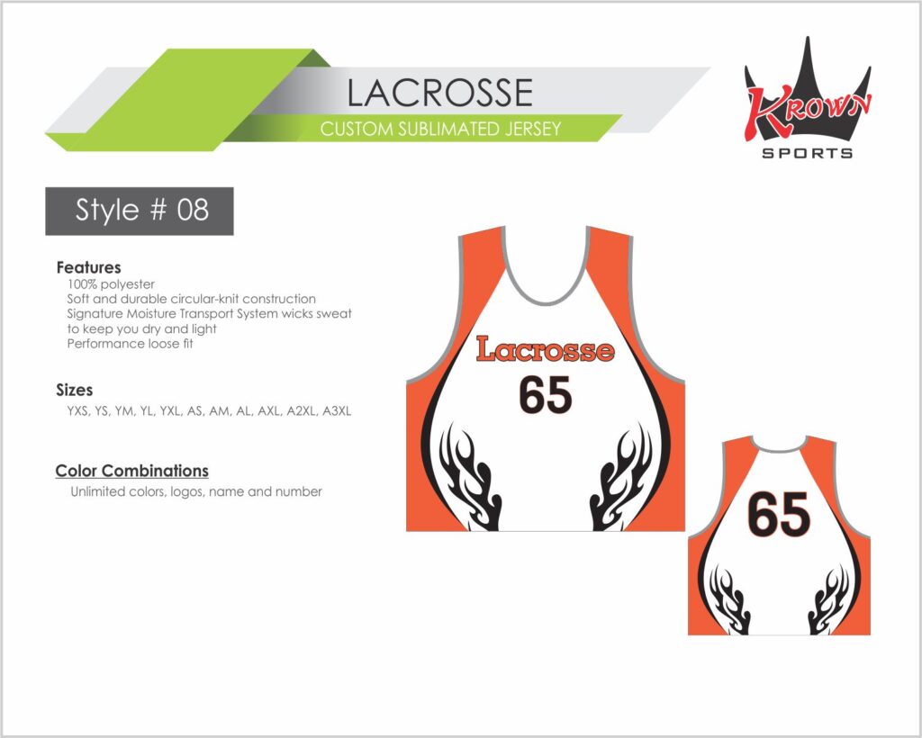 Lacrosse Sublimated Jersey