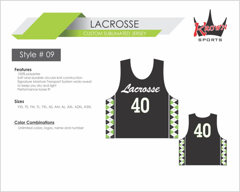 Lacrosse Sublimated Jersey