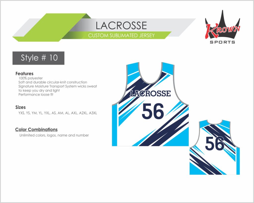 Lacrosse Sublimated Jersey