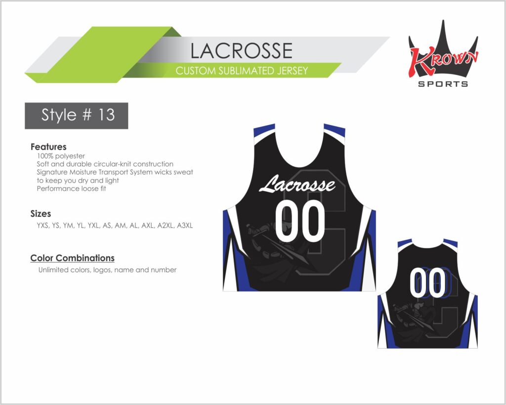 Lacrosse Sublimated Jersey