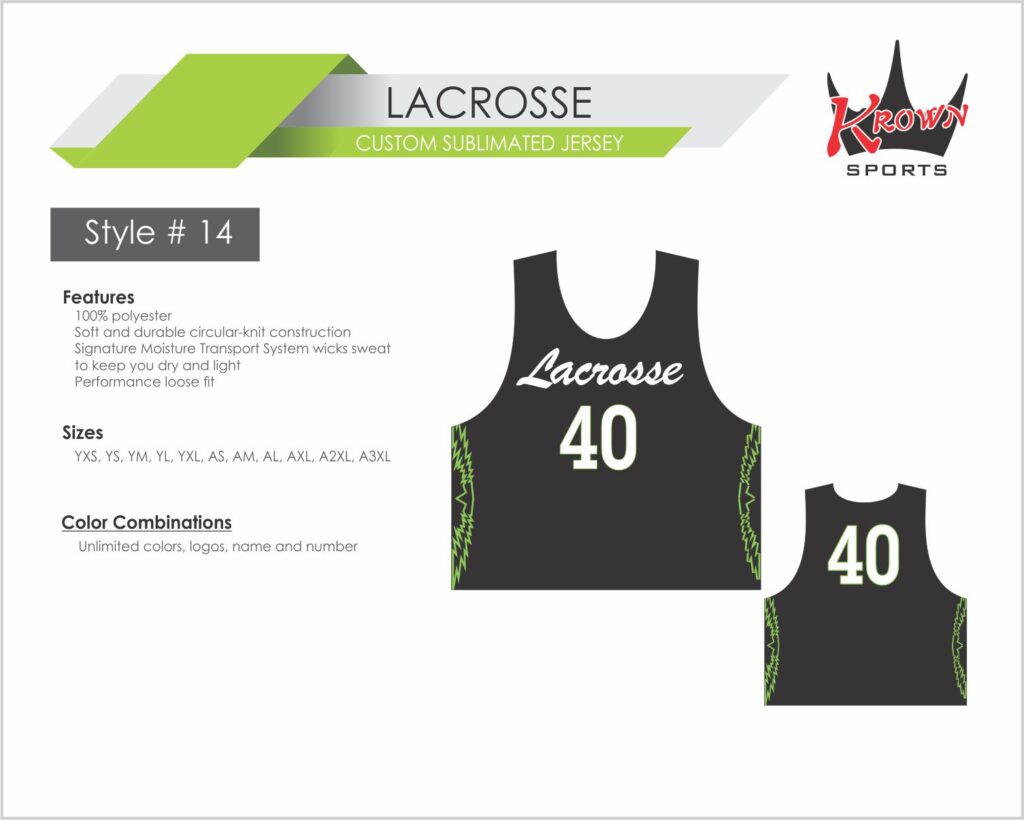 Lacrosse Sublimated Jersey