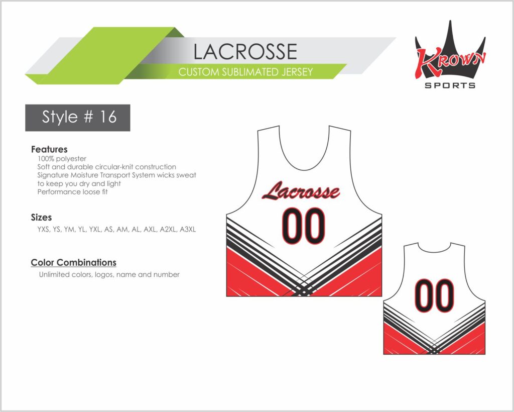 Lacrosse Sublimated Jersey