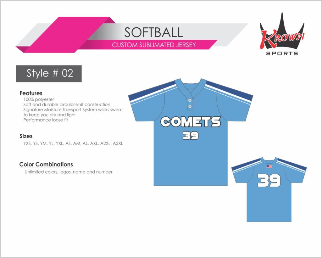 Comets Softball Jersey