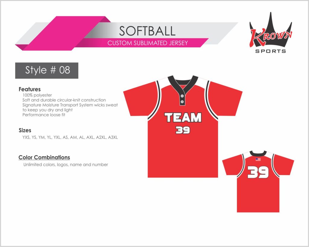 Team Softball Jersey