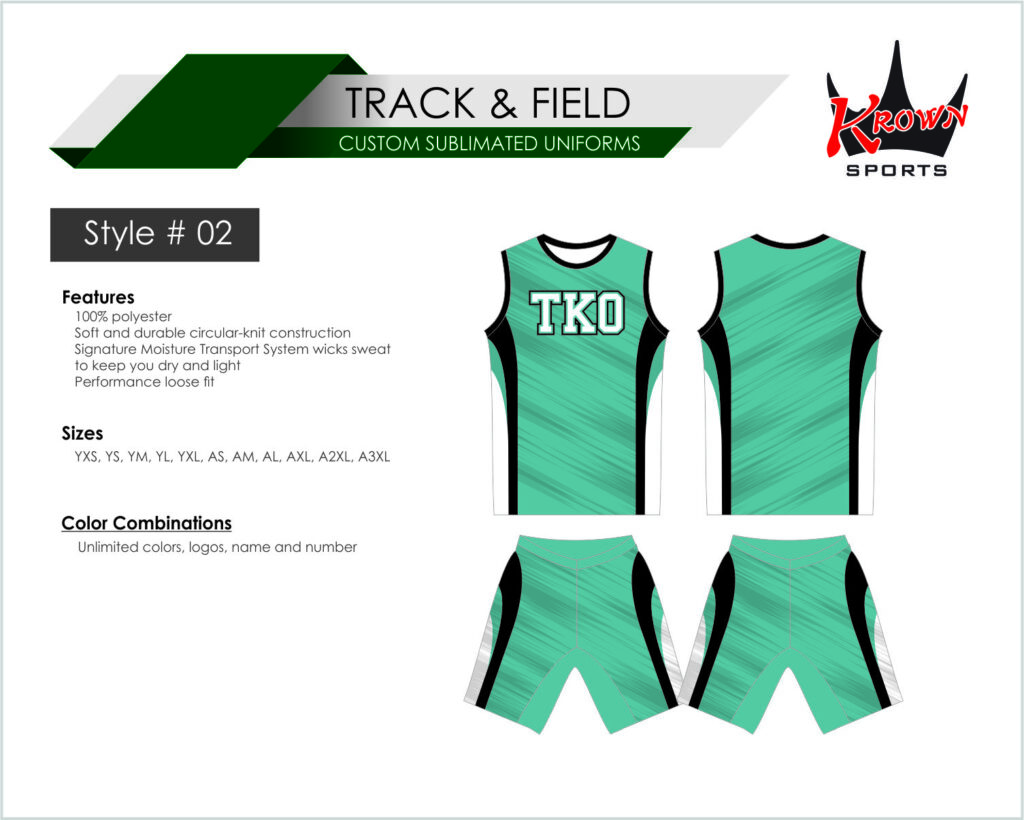 Track & Running Sublimated Uniform