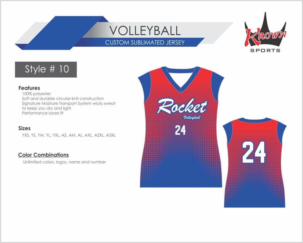 Rocket Volleyball Jersey