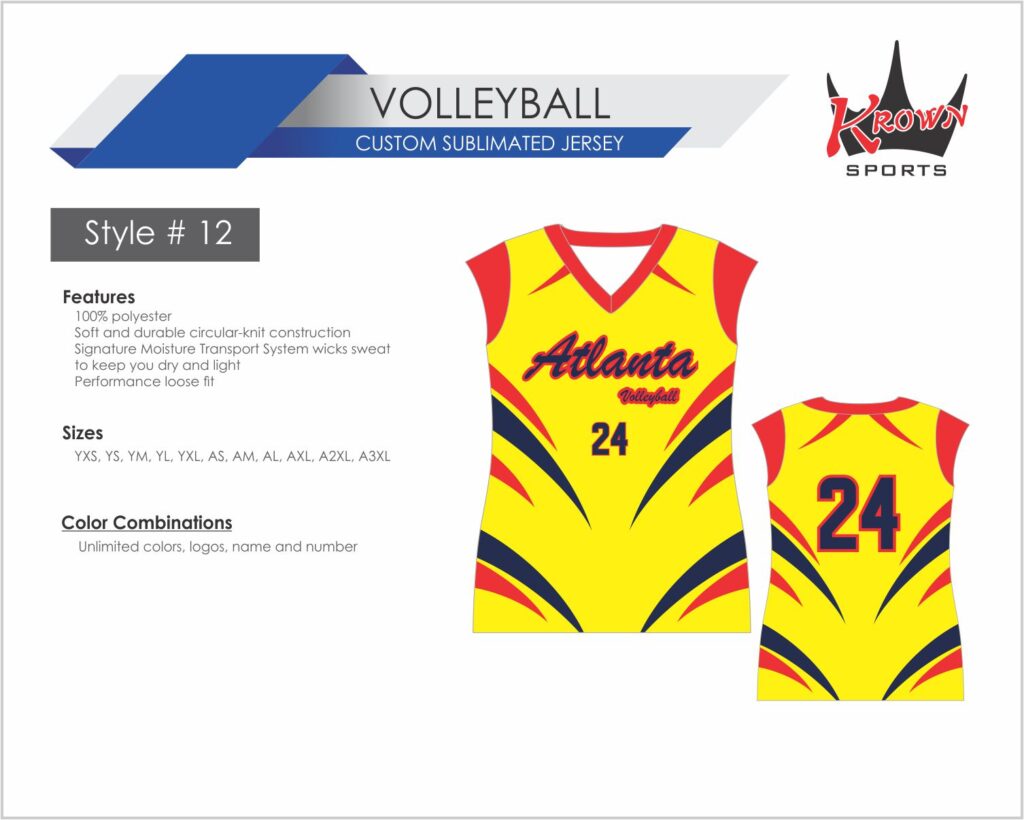 Atlanta Volleyball Jersey
