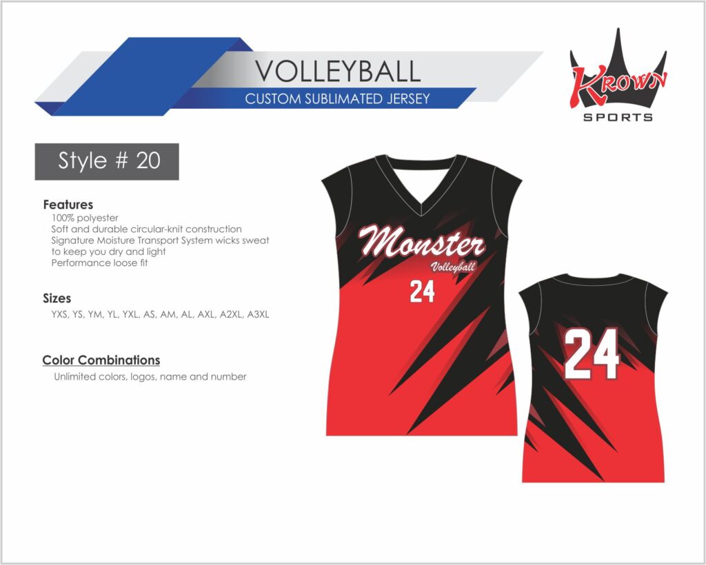 Monster Volleyball Jersey