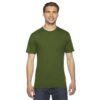 American Apparel Short Sleeve Fine Cotton Jersey Tee - Dark/Color