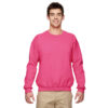 Gildan 7.75 oz 50/50 Fleece Crew - Dark/Color