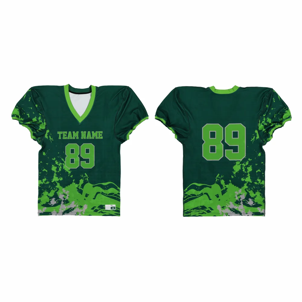 Custom Sublimated Football Jersey – Greenthumb