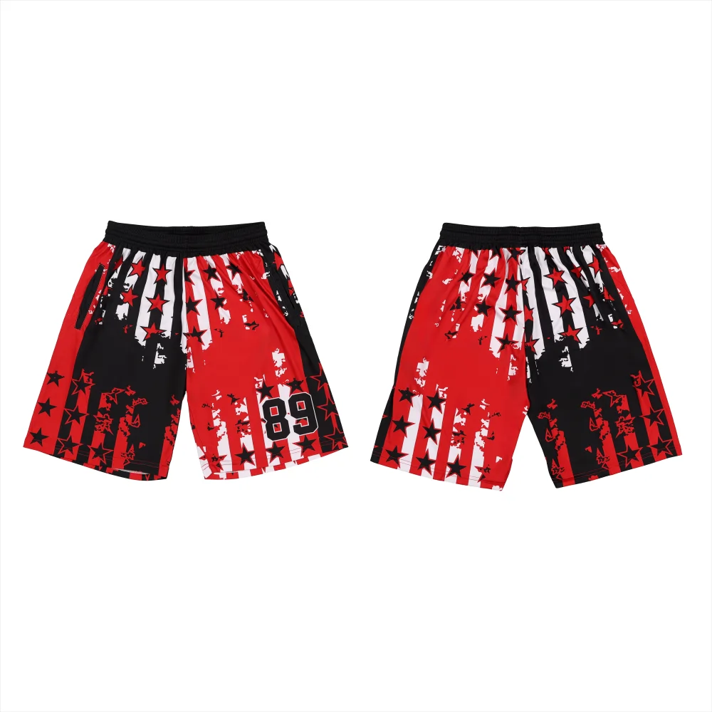 Custom Sublimated Lacrosse Shorts – RedBlackTHUMB