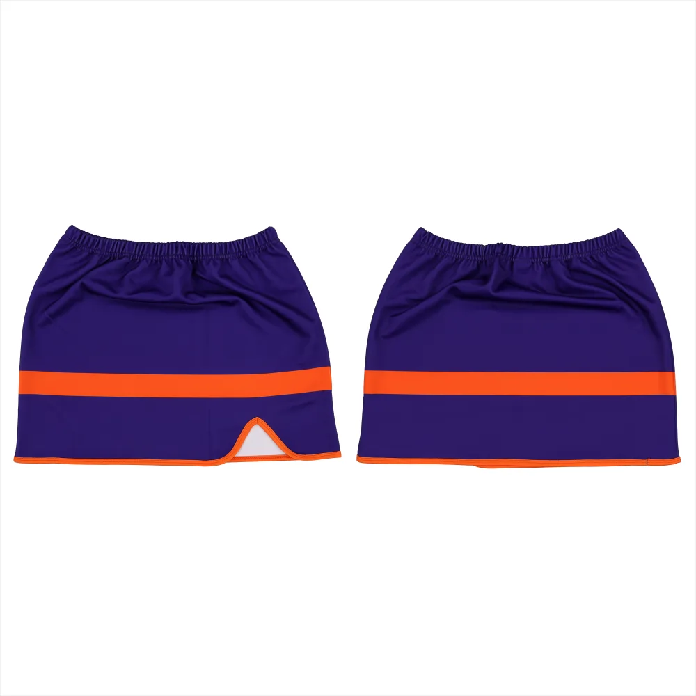 Custom Sublimated Cheerleading Skirt – Purple-thumb