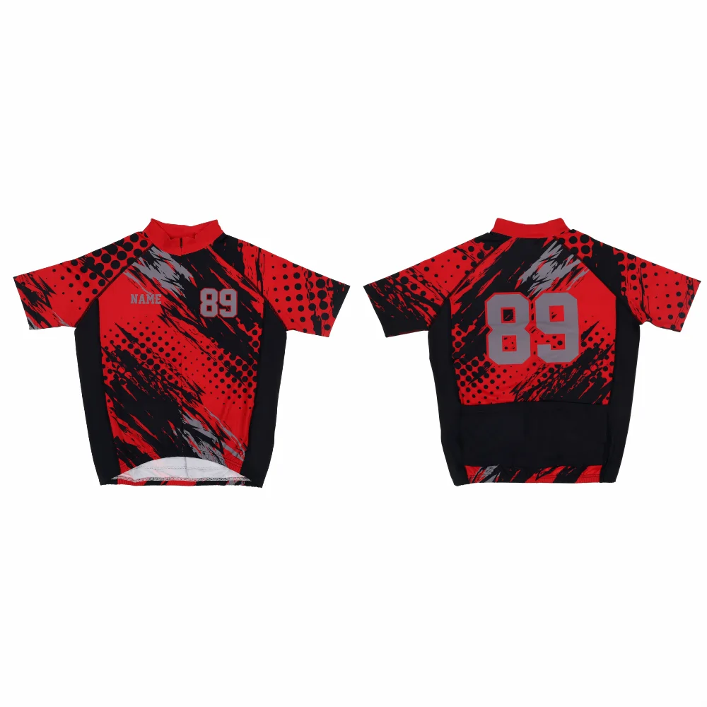 Custom Sublimated Cycling Jersey – Full Zip Concealed-thumb