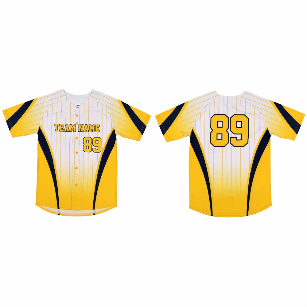 Mens Sublimated Baseball 6 Button Jersey-thumb